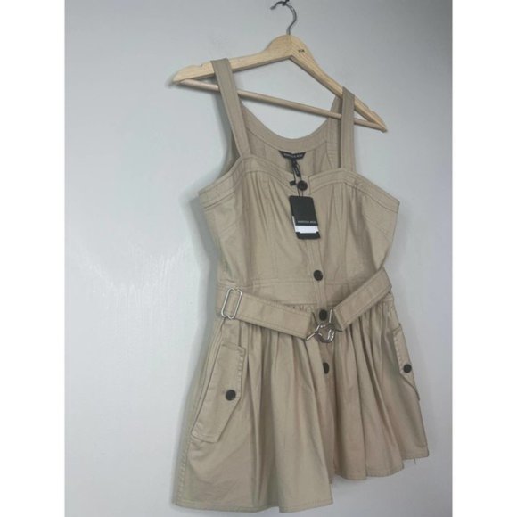 Marissa Webb Brielle Canvas and Tulle Seamed Trench Vest Women's Size: Small NWT - Picture 4 of 9